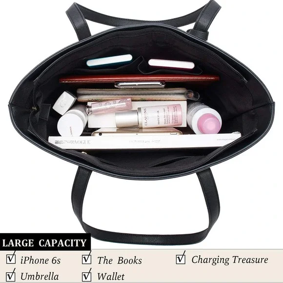 TcIFE Purses and Handbags Womens Satchel Shoulder Tote Bags Wallets - Picture 5 of 6